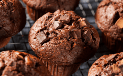 SCHOKOLADE MUFFINFS MIT BANANEN