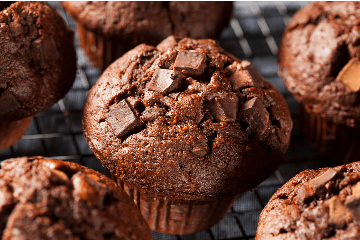 SCHOKOLADE MUFFINFS MIT BANANEN